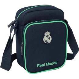 Bandolera con Bolsillo Exterior REAL MADRID 2ª EQUIPACIÓN 25/26 16x6x22 cm