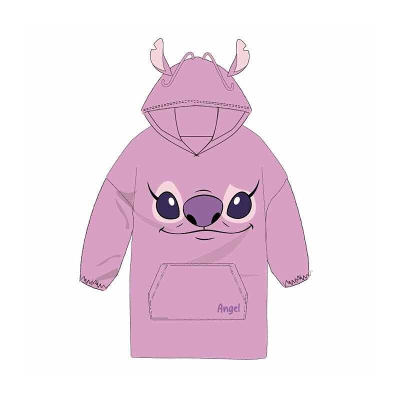 Bata Sudadera Oversize Stitch Disney Niña