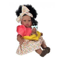 Muñeca Addis 45cm. con pelo...