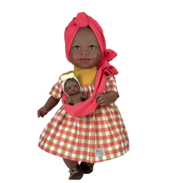 Muñeca Maria 45cm. con Bebe...