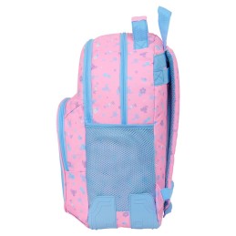 Mochila Doble Adapt.Carro Stitch "Bright" 32X15X42Cm