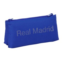 PORTATODO 2 CREMALLERAS REAL MADRID 22X8X10CM.