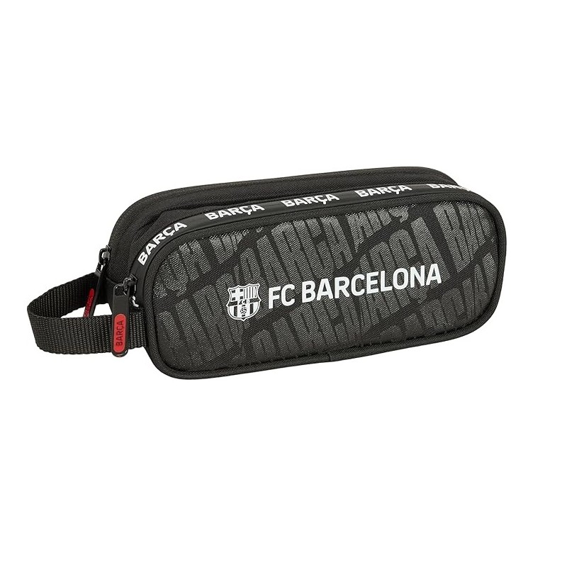 Portatodo Doble F.C. Barcelona 21X6X8 Cm