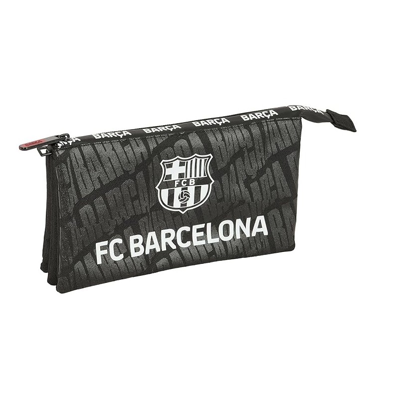 Portatodo Triple F.C. Barcelona 22X3X12 Cm
