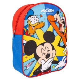 Mochila Infantil Escolar Mickey 22.0 X 10.0 X 29.0 Cm
