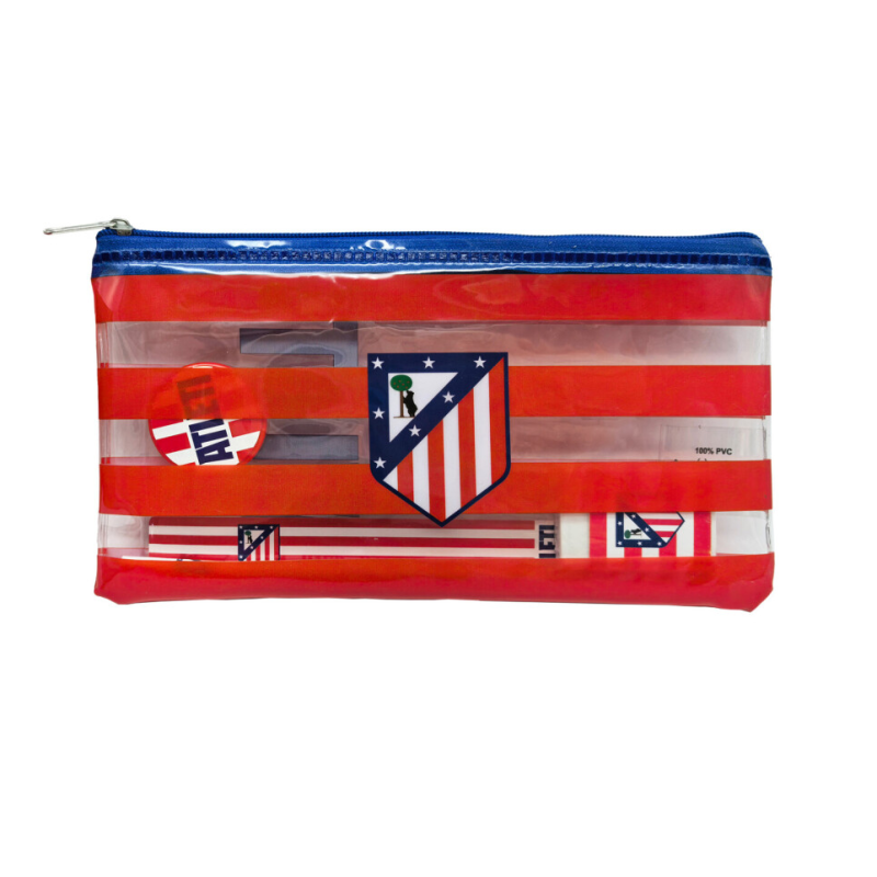 Atlético de Madrid Portatodo c/ Material Escolar