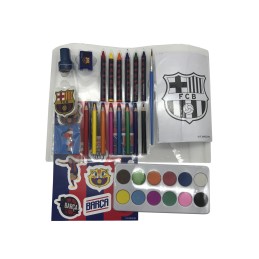FC Barcelona Set de Actividades 38 Piezas Hucha