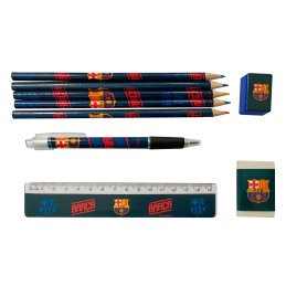 FCBarcelona Set de Papelería con Estuche de Metal