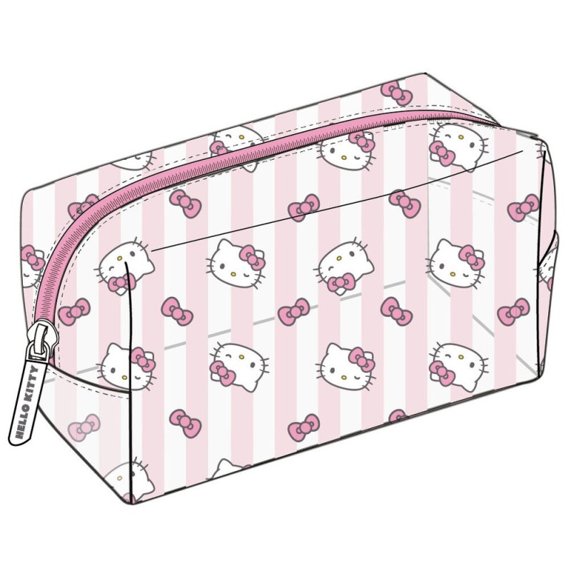 Neceser Hello Kitty 20x15x3cm. PVC.