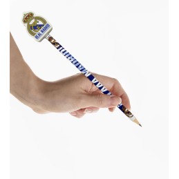 Real Madrid Lápiz con Goma Decorada