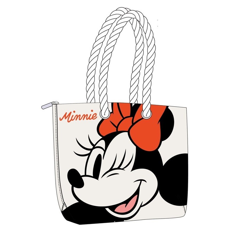 Bolsa Playa Minnie Disney Nylon 52x37x17cm