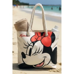 Bolsa Playa Minnie Disney Nylon 52x37x17cm