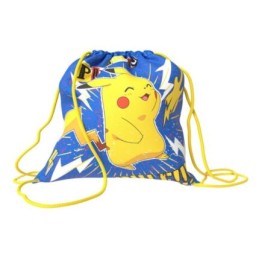 Lote Pokemon, Poncho Toalla, Gorra, Botella y Saco Mochila
