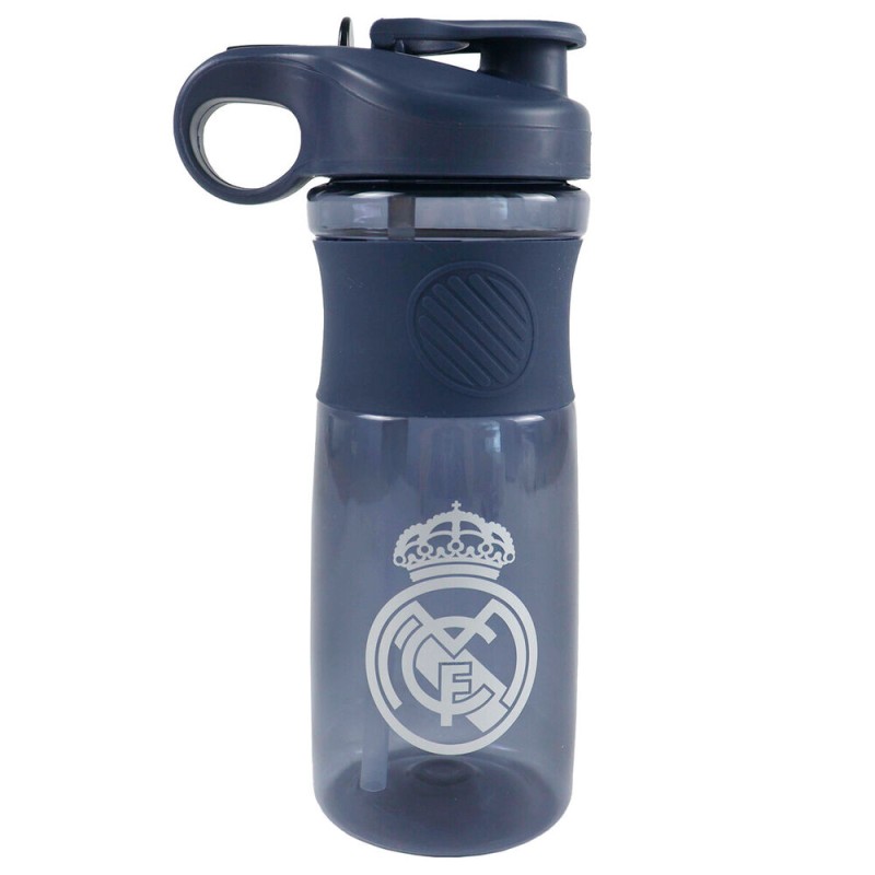 Botella Banda Ancha Silicona Real Madrid 800ml