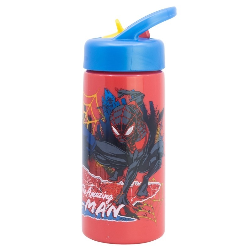 Botella PP Playground 420ml Spiderman Marvel