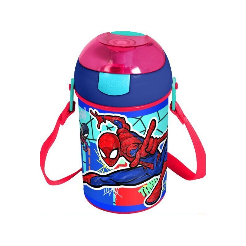 Cantimplora Robot Pop Up 450ml Spiderman Marvel
