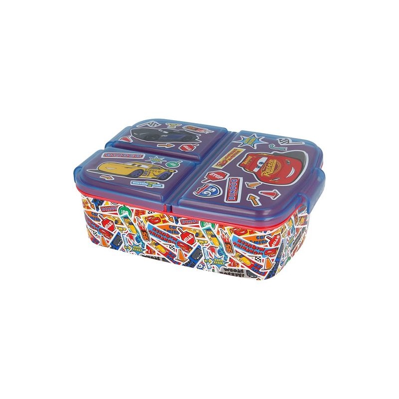 Sandwichera Multiple Cars Stickers