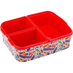 Sandwichera Multiple Cars Stickers