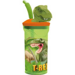 Vaso Figurita 3D 360ml Dinosaurio Range