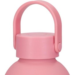 Botella Termica de Acero Inoxidable Rosa Enso Girl Zone 350ml 6,5x18,5x6,5 cms