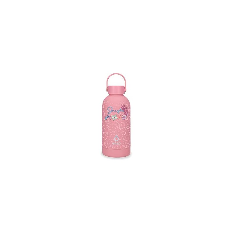 Botella Termica de Acero Inoxidable Rosa Enso Magical 350ml 6,5x18,5x6,5 cms