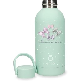 Botella Termica de Acero Inoxidable Verde Enso Magical 6,5x18,5x6,5 cms