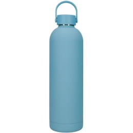 Botella Termica de Acero Inoxidable Azul Enso Happiness 750ml 7x26,5x7 cms