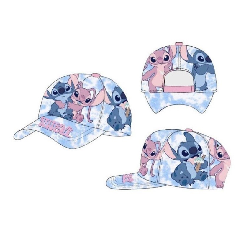 Gorra Niña Angel & Stitch Disney T.52/54 Full Print