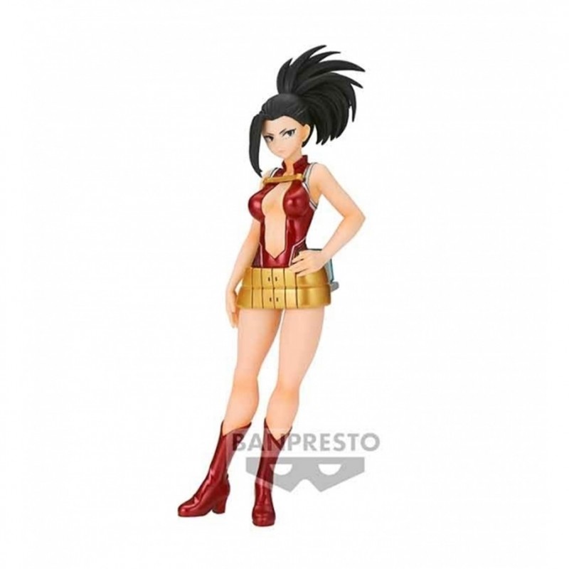 Figura banpresto my hero academia age of heroes chargezuma & creaty momo yaoyorozu