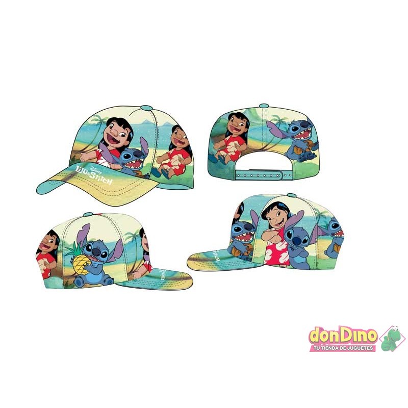 Gorra Niña Lilo & Stitch Disney T.54/56 Full Print