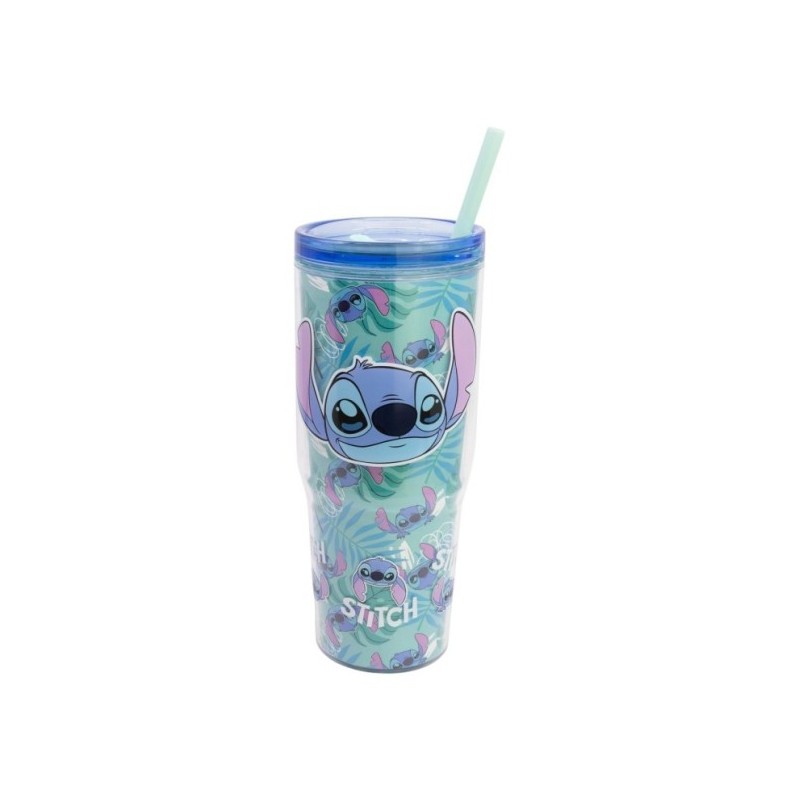 Taza Cool Basic Doble Pared 860ml Stitch Aloha Young Adult