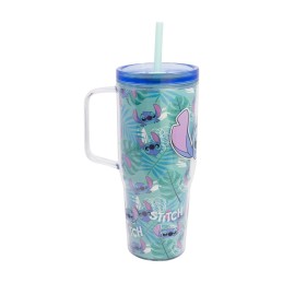 Taza Cool Basic Doble Pared 860ml Stitch Aloha Young Adult