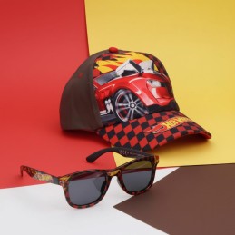 Gorra Set Gafas De Sol Hot Wheels