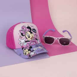 Gorra Set Gafas De Sol Minnie Disney