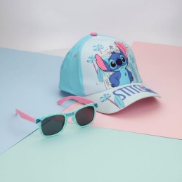 Gorra Set Gafas De Sol Stitch Disney
