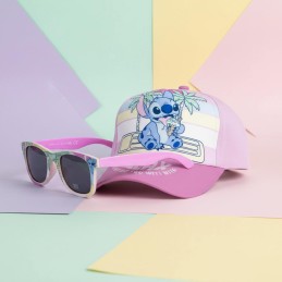 Gorra Set Gafas De Sol Stitch Disney