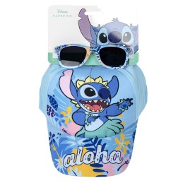 Gorra Set Gafas De Sol Stitch Disney