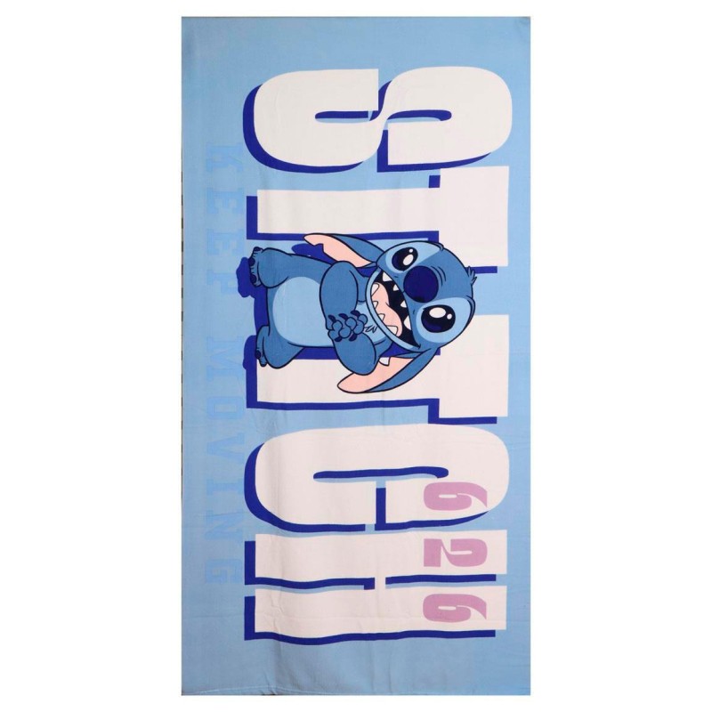 Toalla Microfibra Stitch 100% Polyester 90X180Cm