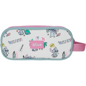 Portatodo Triple Stitch Little Destruction Turquesa Verde 22x10x9 cm PVC