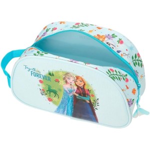 Nececer Adaptable Azul Claro Joumma Disney Frozen Forever 24x14x10 cm Poliéster