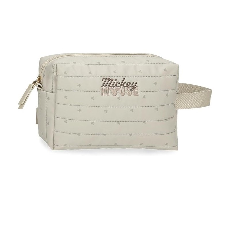 Nececer Adaptable Beige Joumma Disney Duna Mickey 22x15x8 cm Poliéster