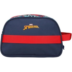 Neceser Dos Compartimentos Adaptable Marino Joumma Marvel Grafity of Spiderman 26x16x12 cm Poliéster 4,99L