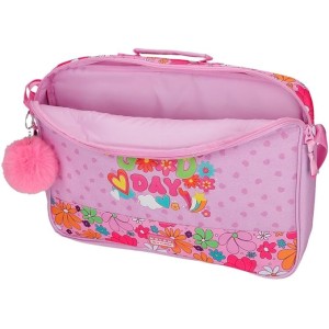 Cartera Extraescolar Malva Movom Good Day 38x28x6 cm Poliéster