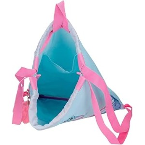 Mochila Saco con Cremallera Azul Joumma Disney Stitch Hearts 35x46x1 cms Poliéster