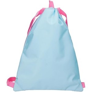 Mochila Saco con Cremallera Azul Joumma Disney Stitch Hearts 35x46x1 cms Poliéster