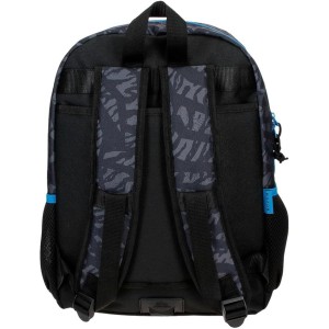 Mochila Escolar Negro Movom Offside 30x40x13 cm Poliéster 15,6L