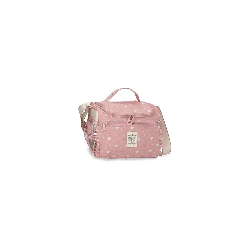 Bandolera Porta Merienda Nude Joumma Disney Luma Mickey 23,5x19x17 cm Poliéster