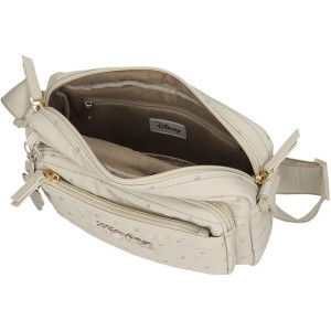 Bolso Beige Joumma Disney Duna Mickey 25x18x6,5 cm Poliéster