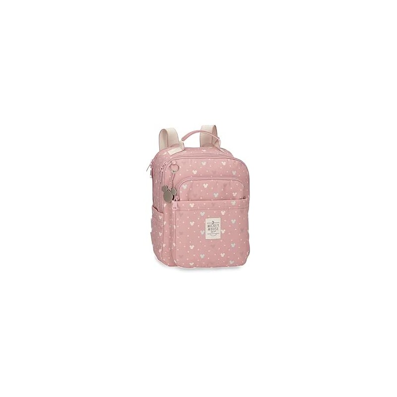 Mochila de Paseo Nude Joumma Disney Luma Mickey 27x32x13 cm Poliéster 11,2L