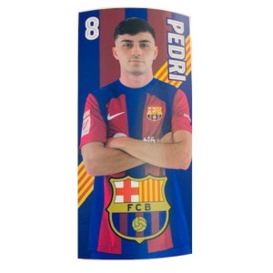Toalla Microfibra F.C.Barcelona Pedri 70x140cm.